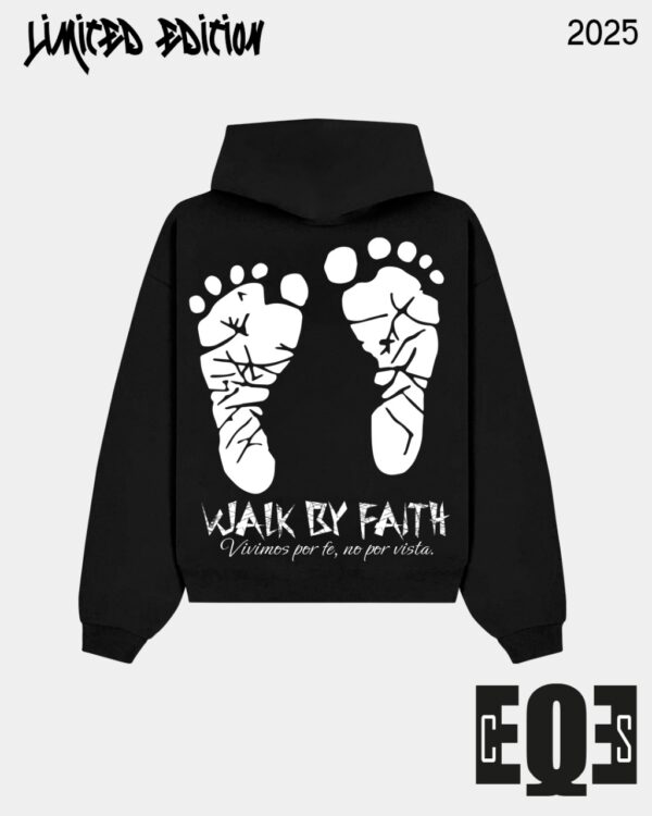 Hoodie Oversize "Walk By Faith"