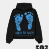 Hoodie Oversize "Walk By Faith"