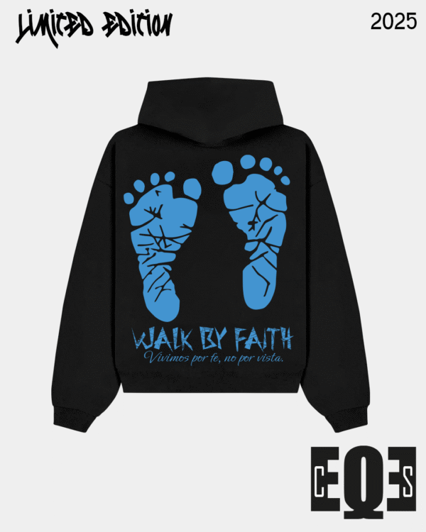 Hoodie Oversize "Walk By Faith"