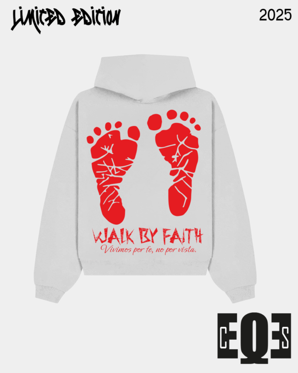Hoodie Oversize "Walk By Faith"