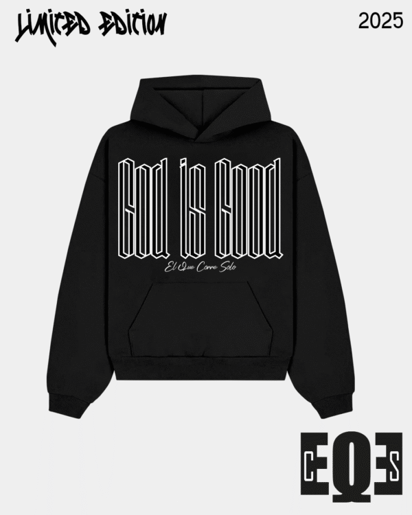 Hoodie Oversize "3D Perspective" | El Que Corre Sólo