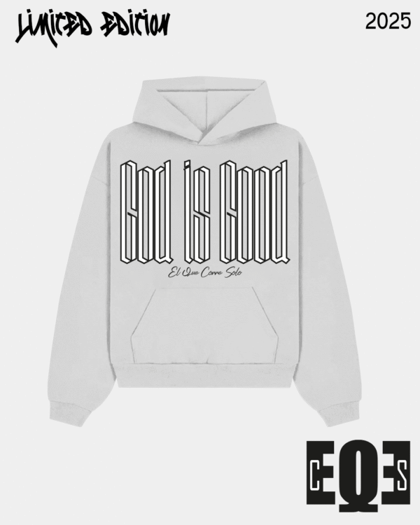 Hoodie Oversize "3D Perspective" | El Que Corre Sólo